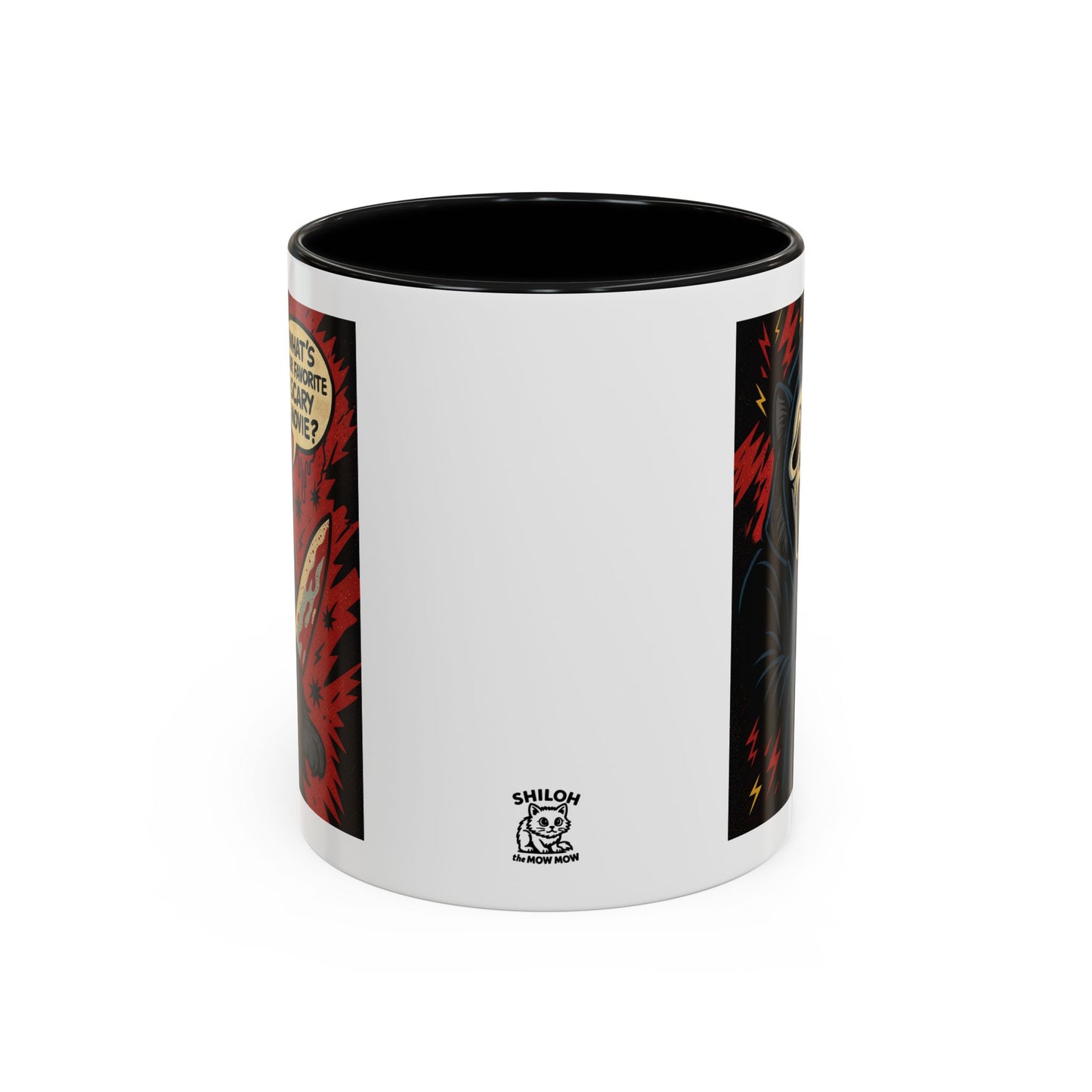 What’s Your Favorite Scary Movie? – Ghostface Cat Mug