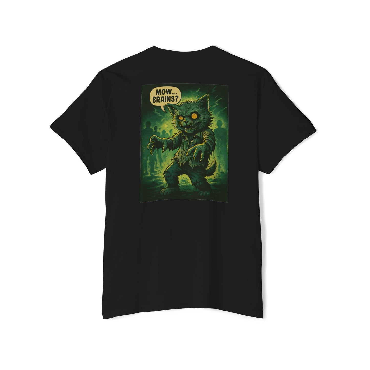 Zombie Mow Mow – Undead Cat T-Shirt