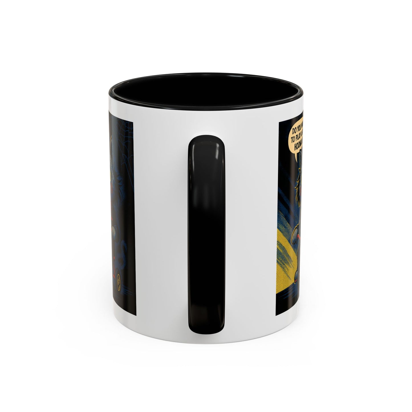 Wanna Play a Game, Hooman? β Jigsaw Cat Mug