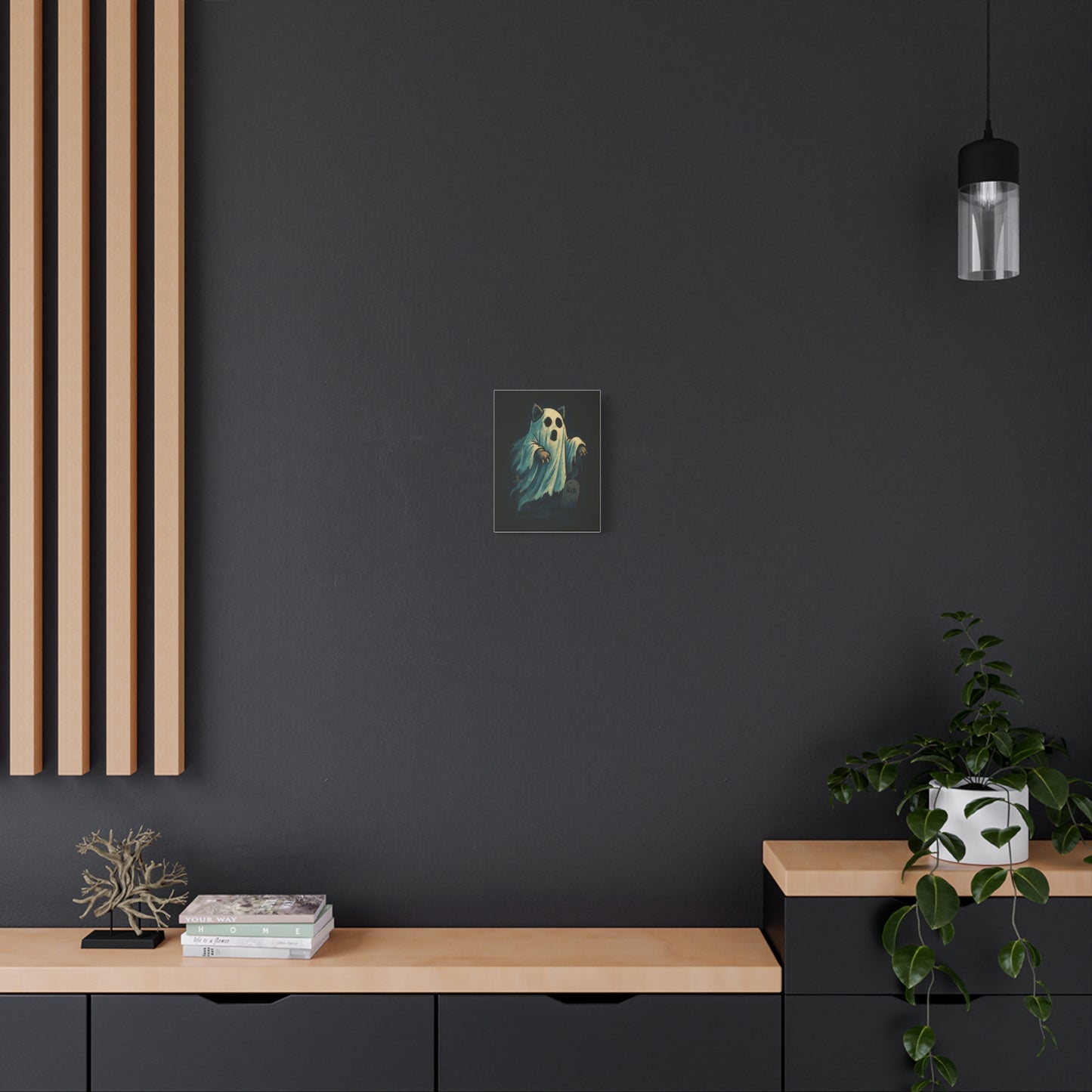 Purranormal Cativity β Ghost Cat Canvas