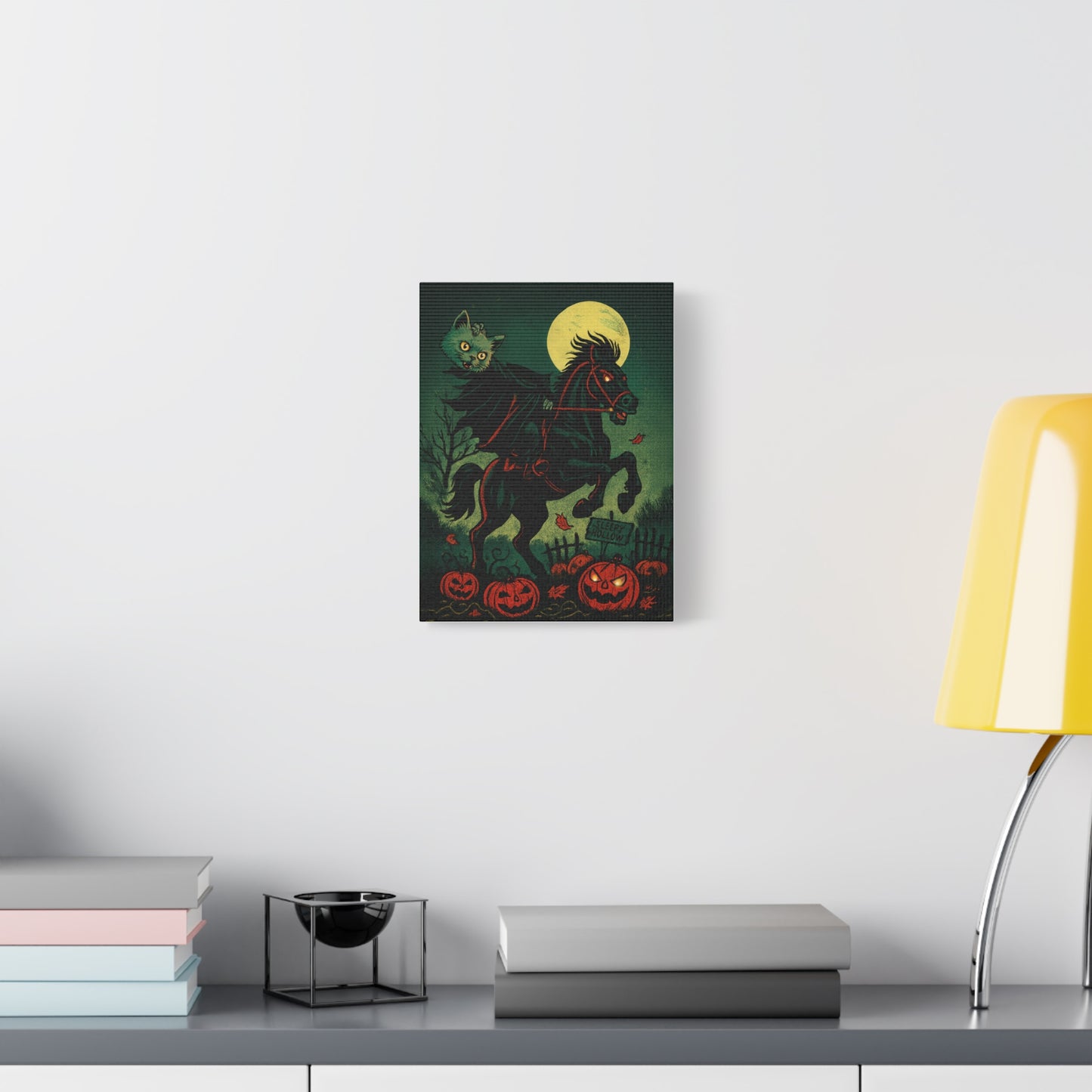 The Headless Mow Mow – Haunted Cat Canvas