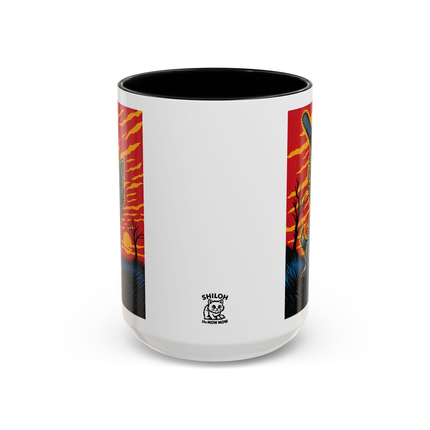 Mow Mow Massacre β Horror Cat Mug