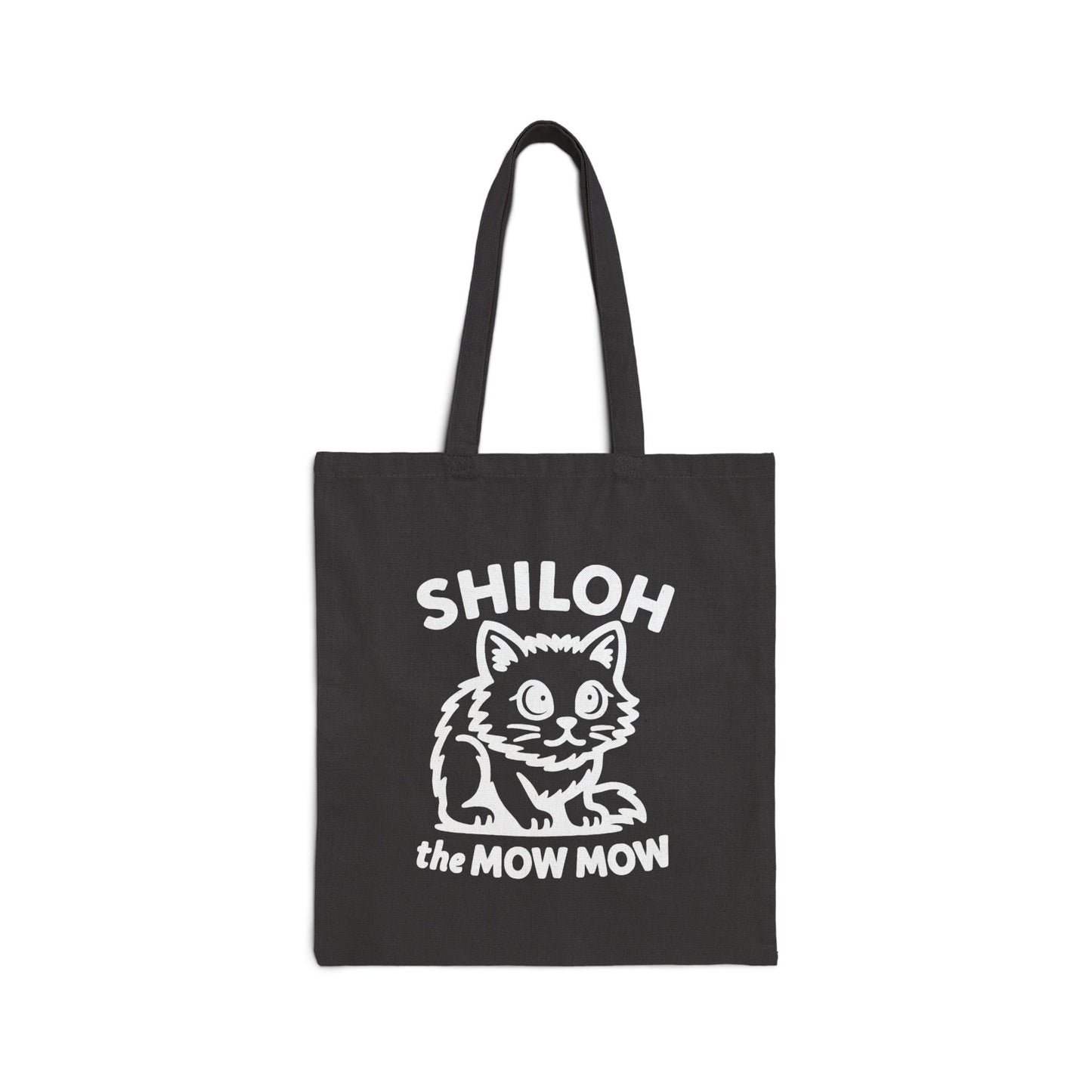 Shiloh the mow mow- Tote Bag (Black)