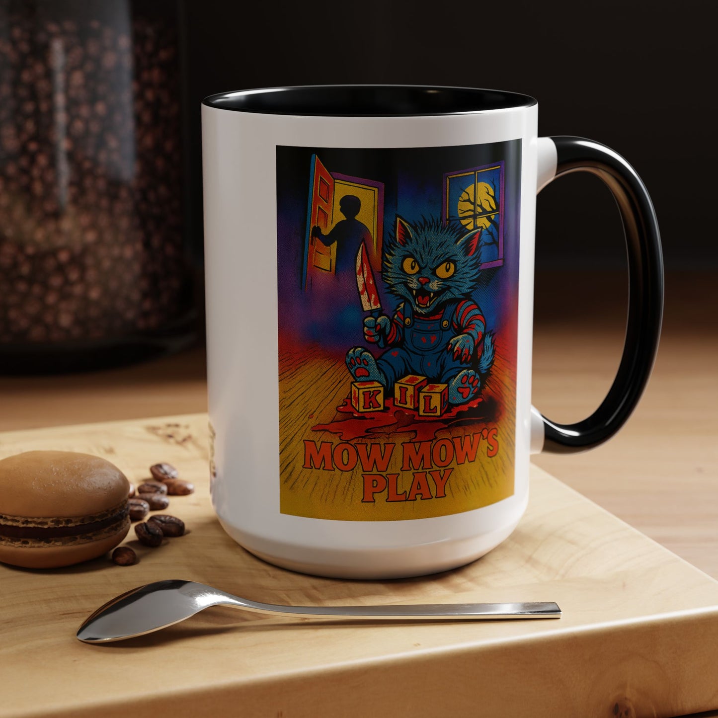 Mow Mow’s Play – Killer Cat Mug