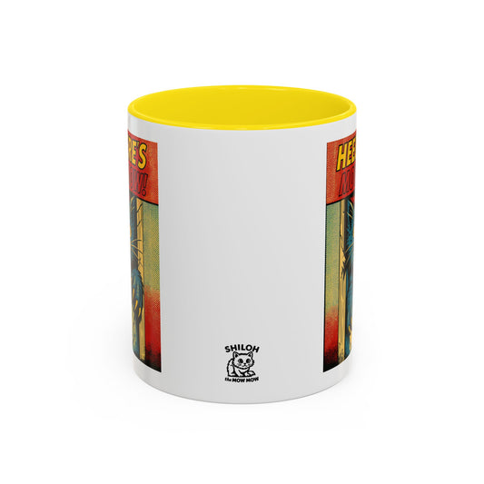 Halloween Mug- Heeeeere’s Mow Mow!