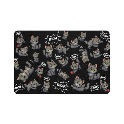 Shiloh the mow mow- Pet Food Mat