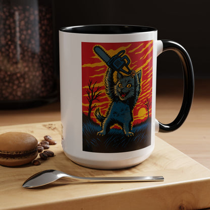 Halloween Mug- Mow Mow Massacre