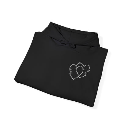 Valentine Hoodie- Paws & Hearts Mow Mow