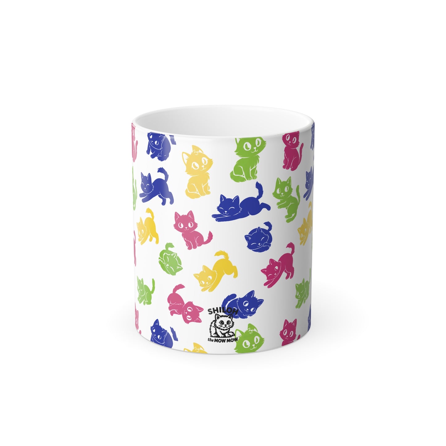 Color Pop Mow Mow- Magic Mug