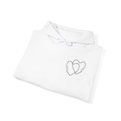 Valentine Hoodie- Paws & Hearts Mow Mow