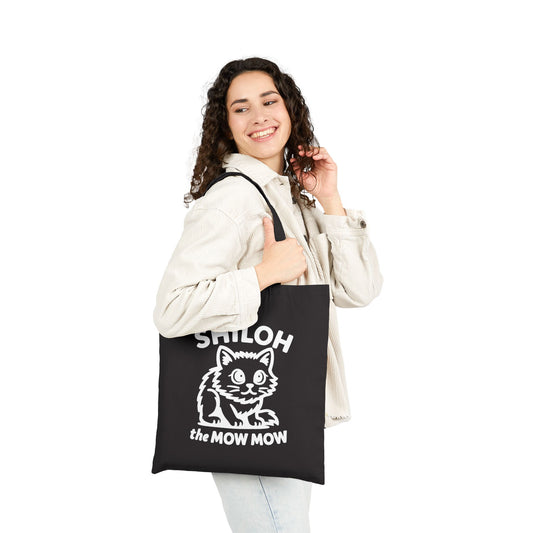 Shiloh the mow mow- Tote Bag (Black)