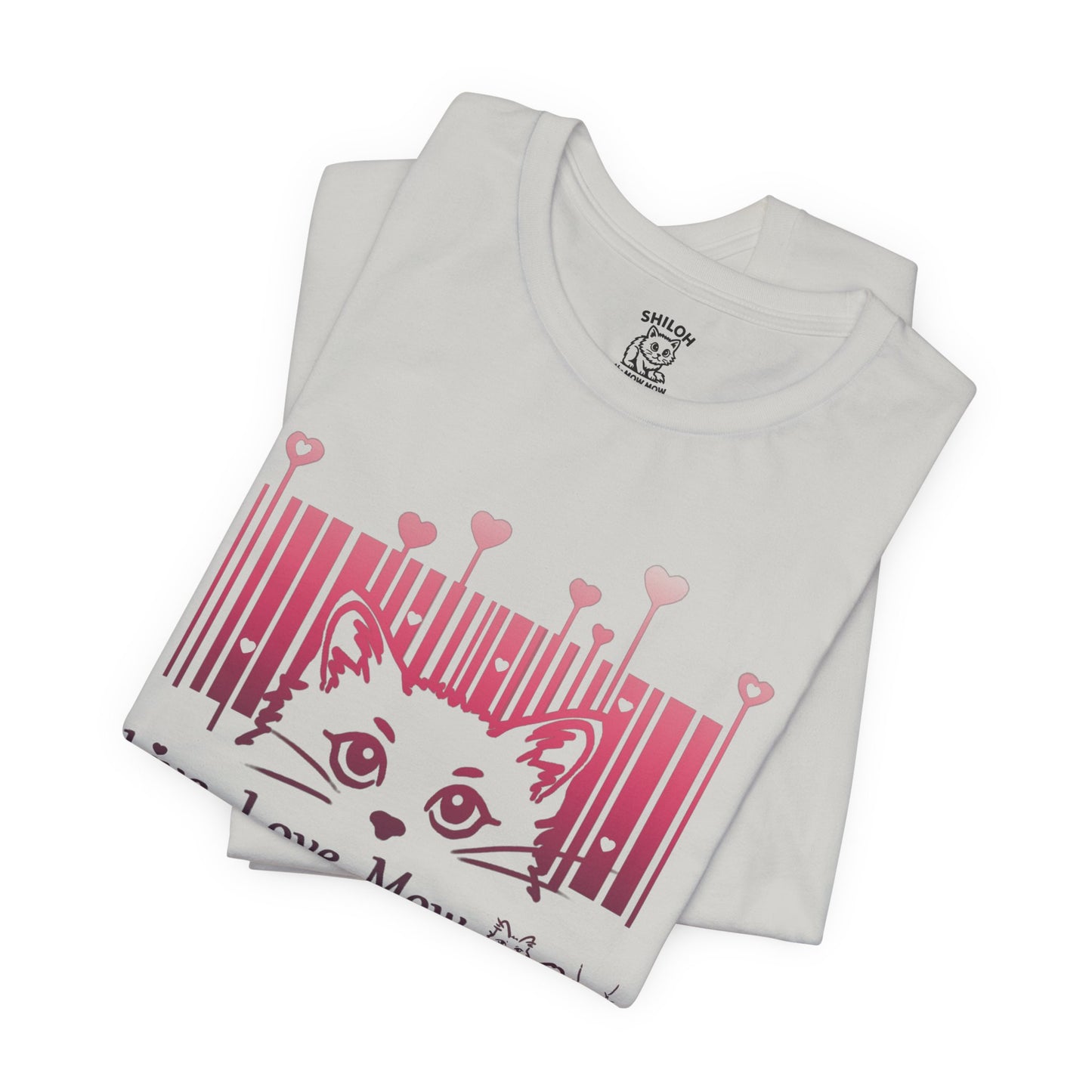 Valentine T-shirt- Live, Love, Mow Mow