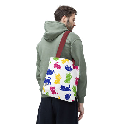 Color Pop Mow Mow- Tote Bag