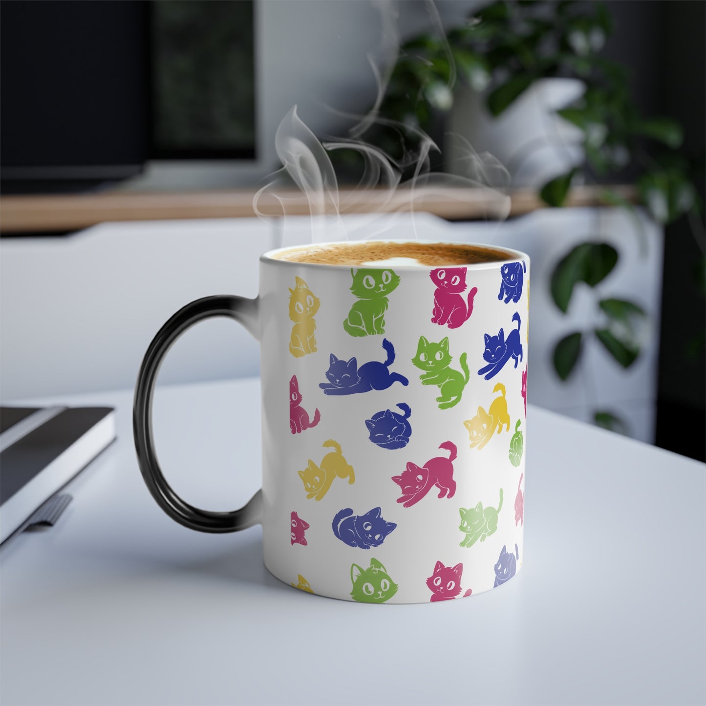 Color Pop Mow Mow- Magic Mug