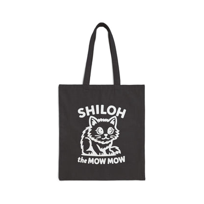Shiloh the mow mow- Tote Bag (Black)